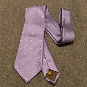 Louis Vuitton blue silk tie